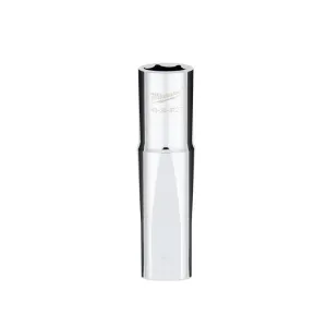 Milwaukee 9/16 in. X 1/2 in. drive SAE 6 Point Standard Deep Socket 1 pc