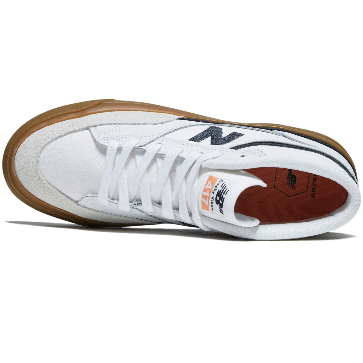 New Balance 417 Villani Shoes - White/Gum