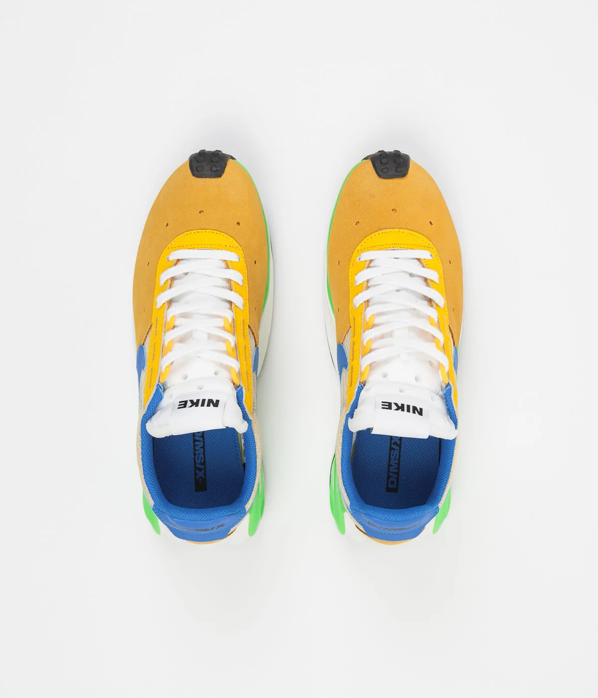 Nike D/MS/X Waffle Shoes - University Gold / Photo Blue - White Onyx
