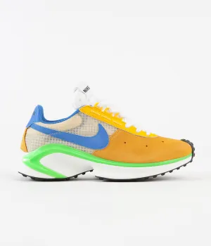 Nike D/MS/X Waffle Shoes - University Gold / Photo Blue - White Onyx