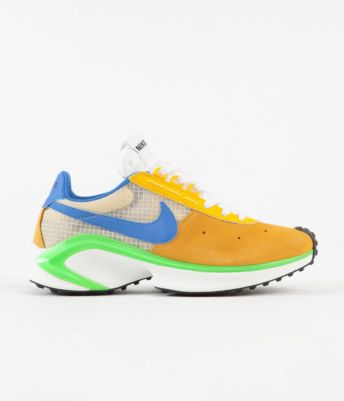 Nike D/MS/X Waffle Shoes - University Gold / Photo Blue - White Onyx