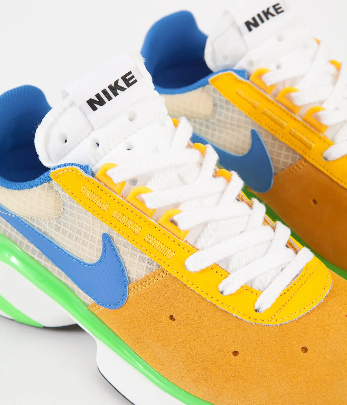 Nike D/MS/X Waffle Shoes - University Gold / Photo Blue - White Onyx