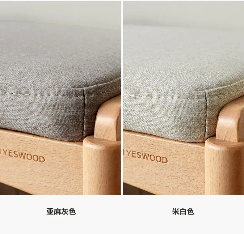 NORDIC WOODEN BENCH WITH STORAGE