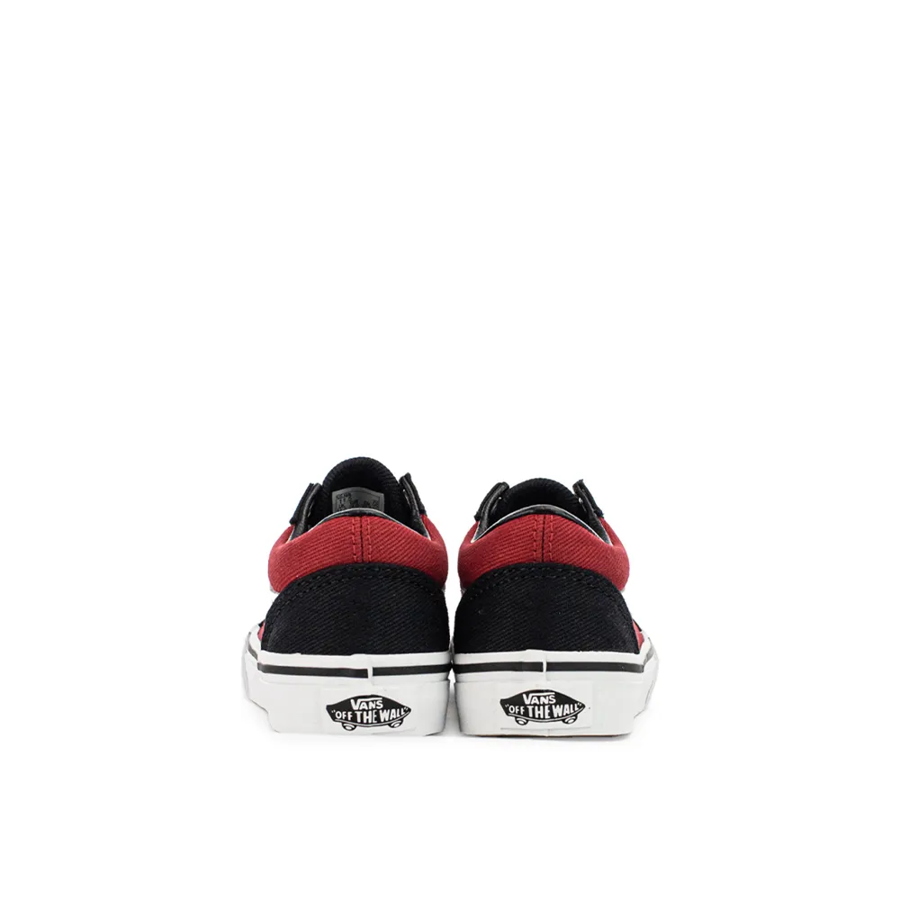 Old Skool PS 'Twill Red Multi'
