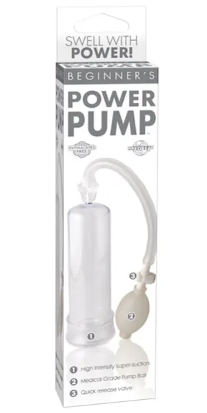 Pipedream Beginner's Power Pump - Clear
