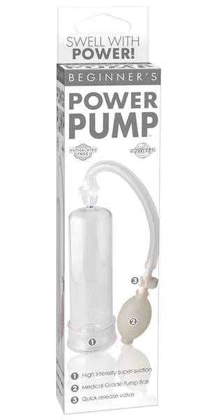 Pipedream Beginner's Power Pump - Clear
