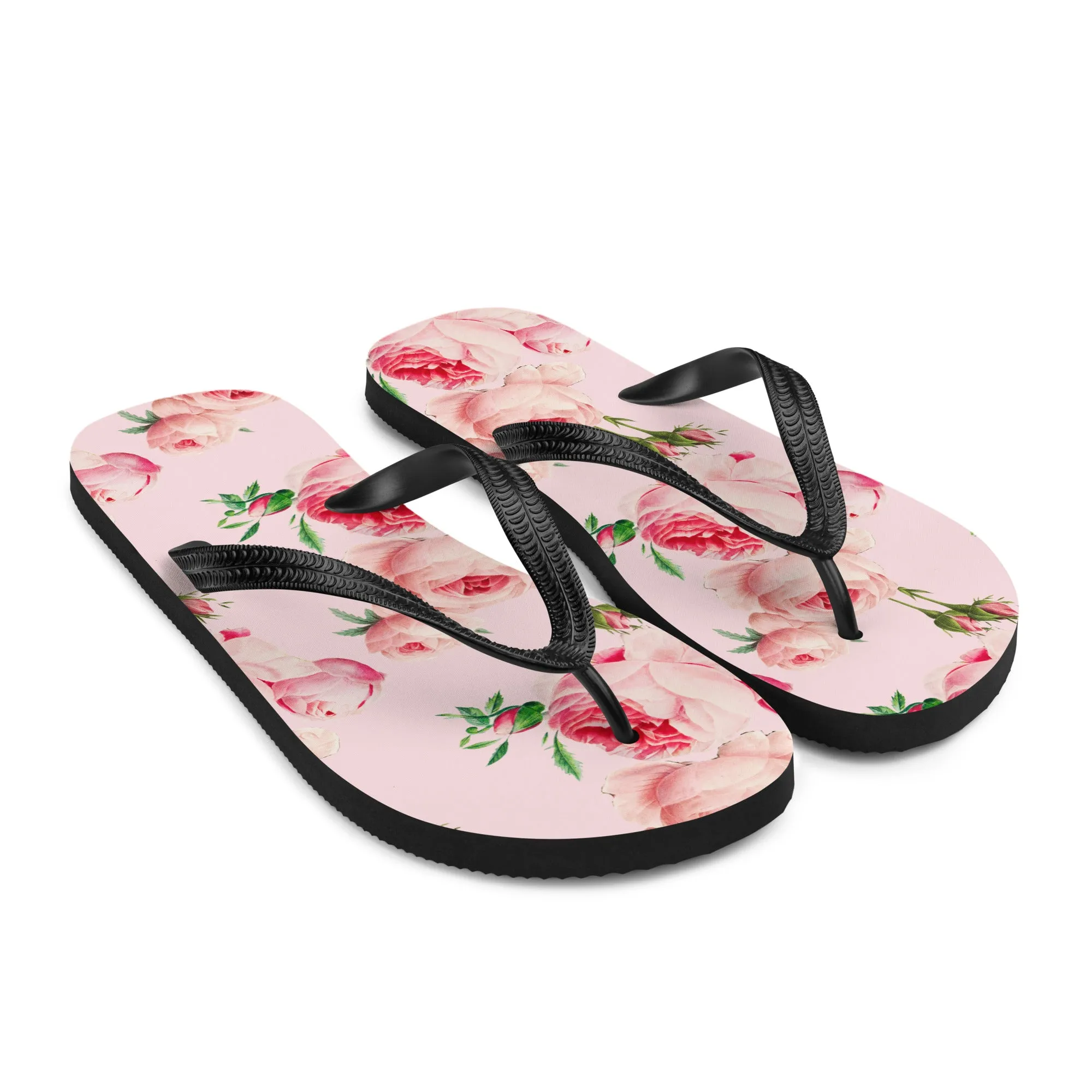 Pretty in Pink Flip-Flops