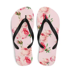 Pretty in Pink Flip-Flops