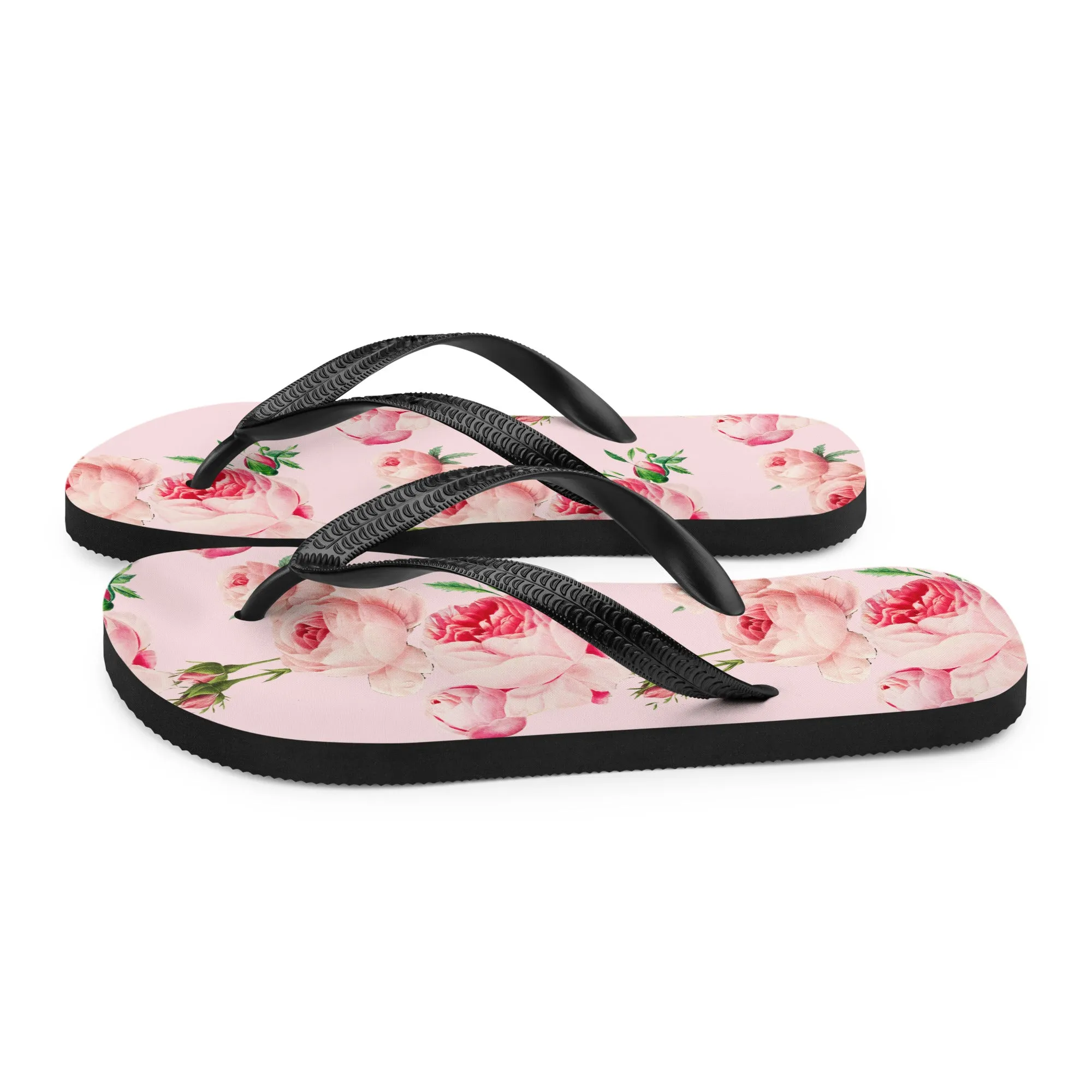 Pretty in Pink Flip-Flops