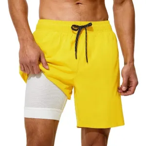 Quick-Dry Compression Swim Shorts – Supportive and Fast-Drying