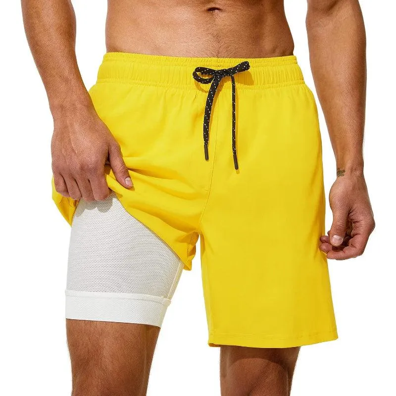 Quick-Dry Compression Swim Shorts – Supportive and Fast-Drying