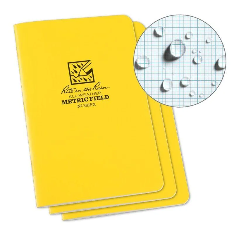 Rite in the Rain Field-Flex Stapled Notebook - 4.625" x 7"