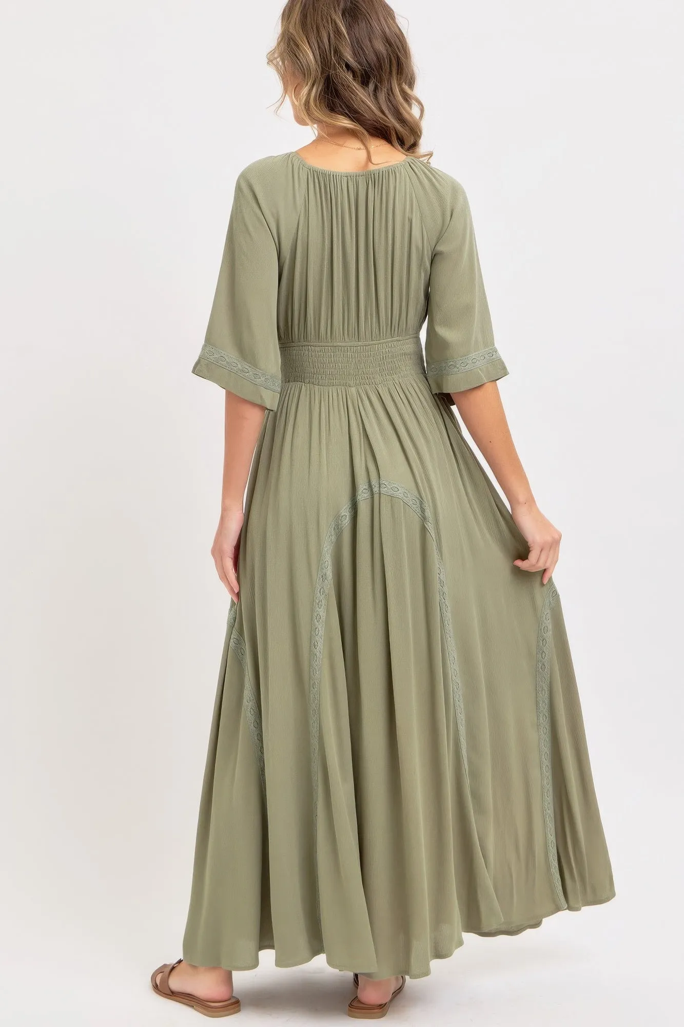 Romantic Flowy Maxi Dress
