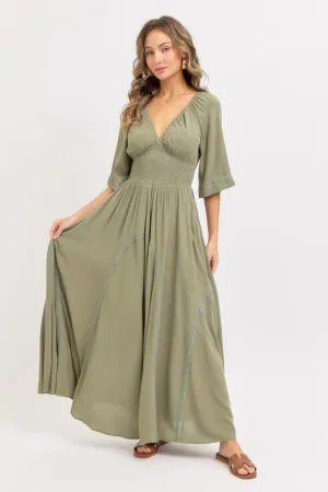 Romantic Flowy Maxi Dress