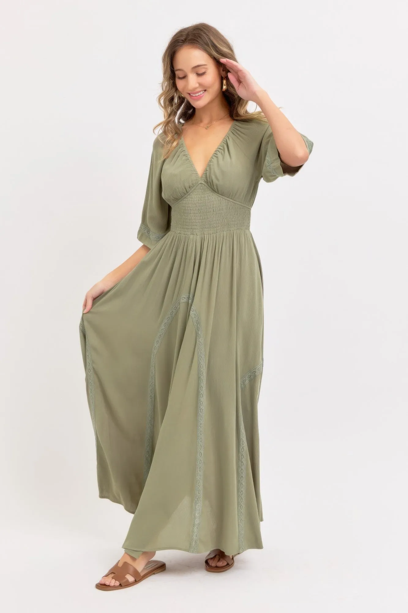 Romantic Flowy Maxi Dress