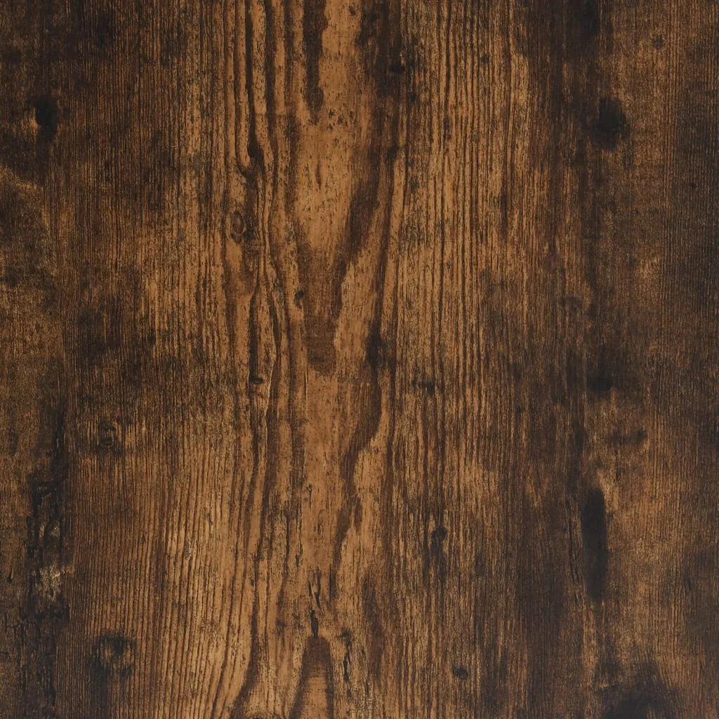 Shoe Bench Smoked Oak 60x30x45 cm Engineered Wood