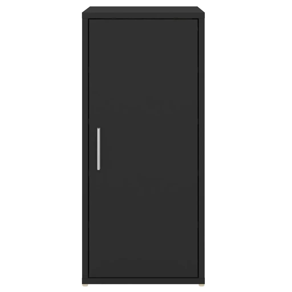 Shoe Cabinet Black 32x35x70 cm Engineered Wood