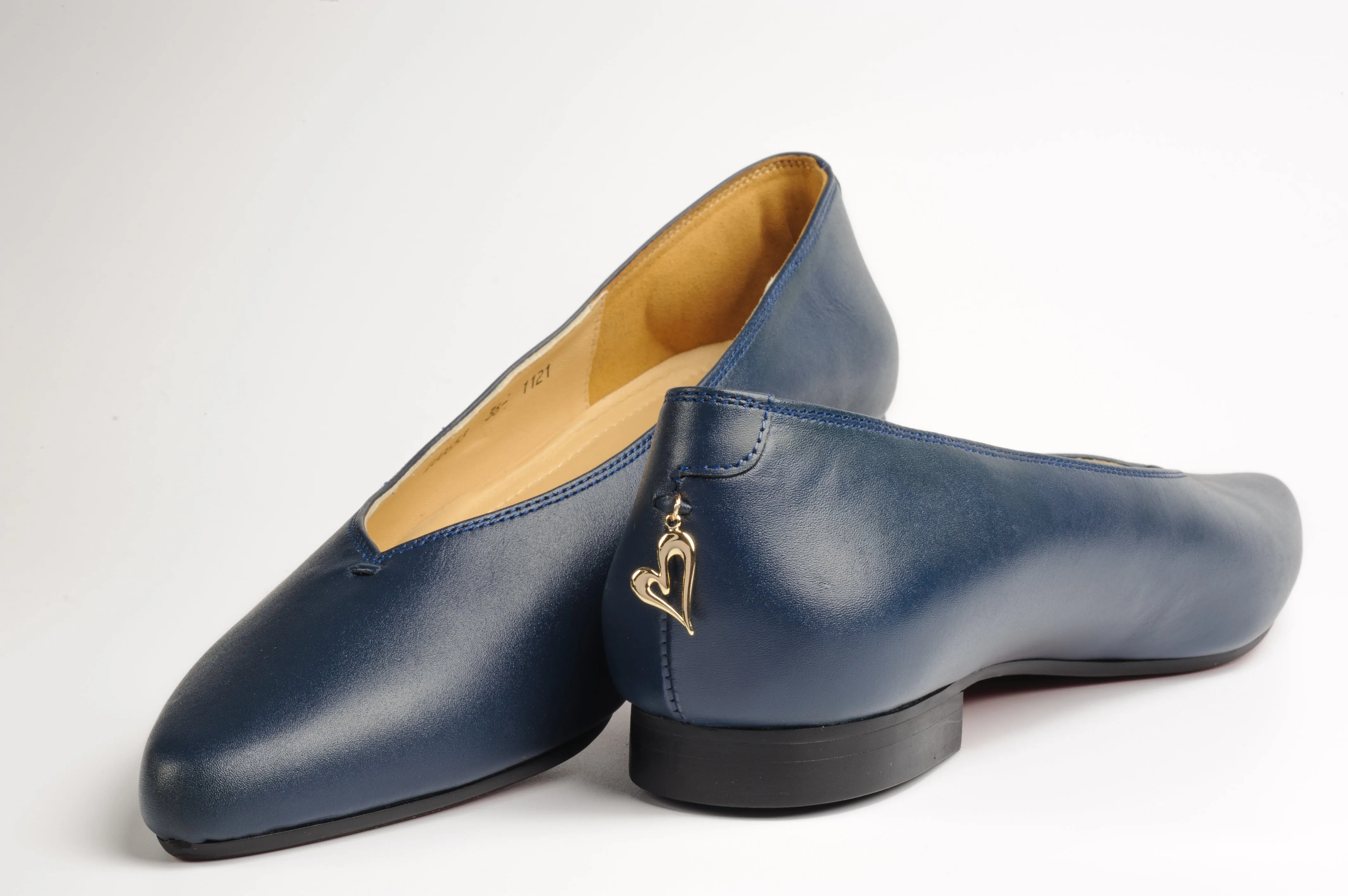 Shoeful Positivity Flats - Holly Heart