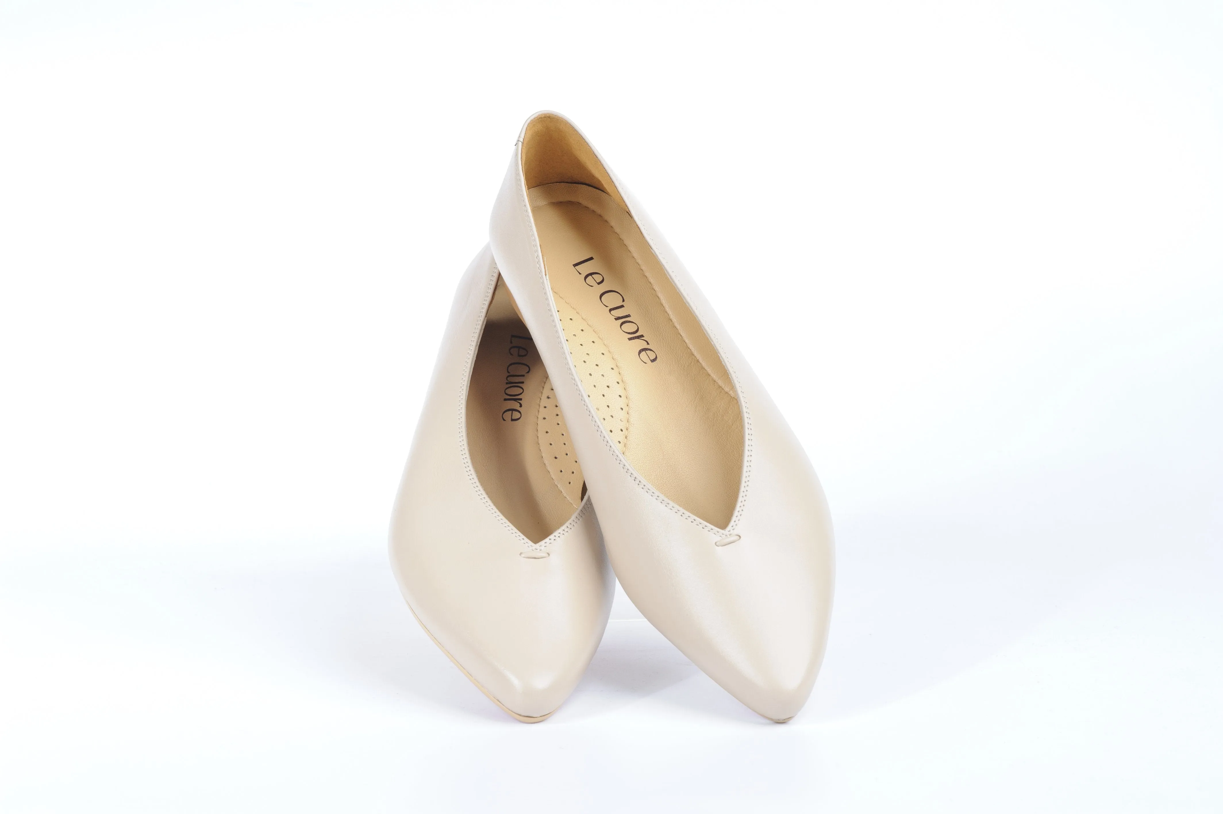 Shoeful Positivity Flats - Holly Heart