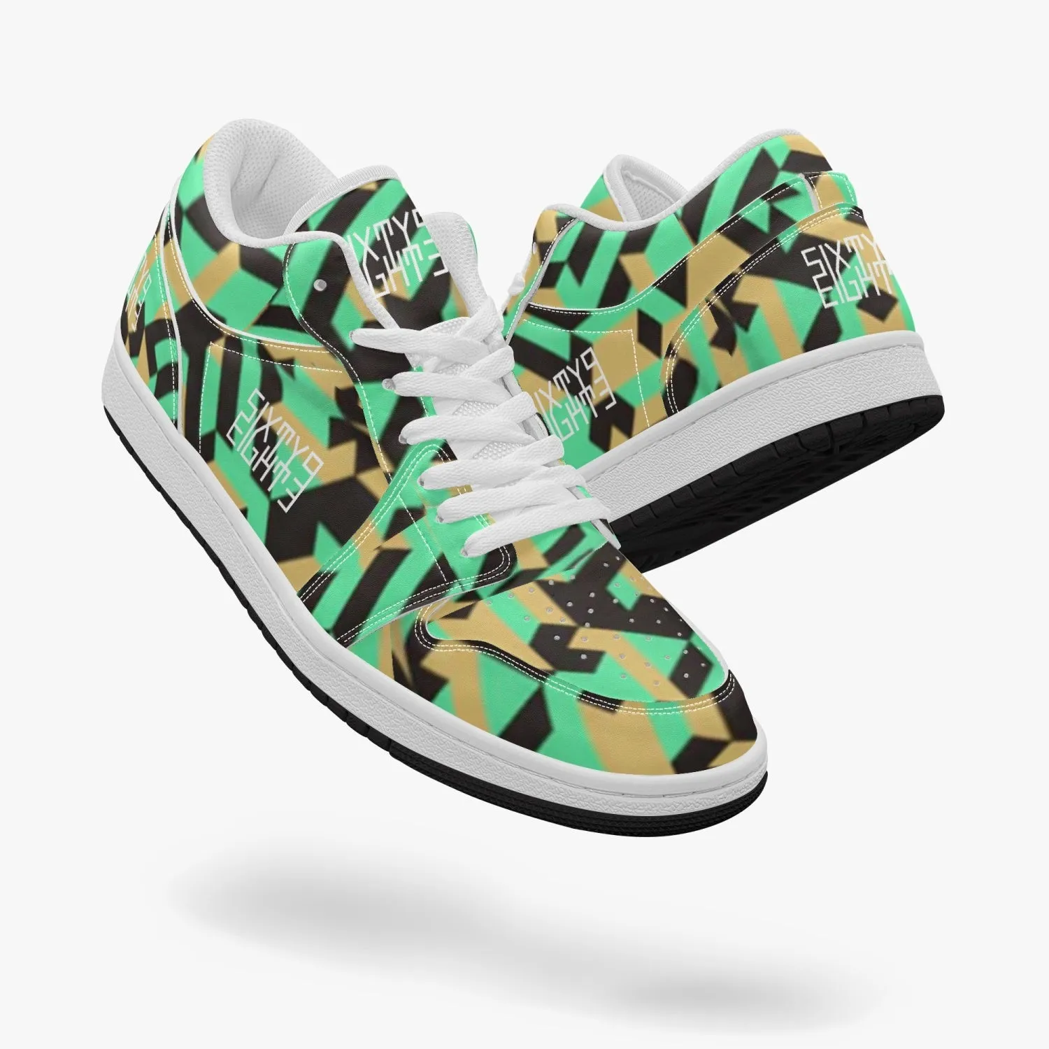 Sixty Eight 93 Logo White LJ15 SENTLT1 Shoes