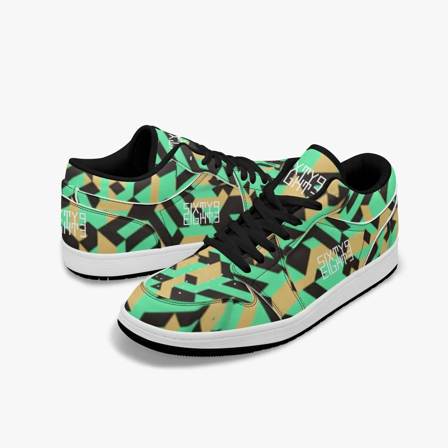 Sixty Eight 93 Logo White LJ15 SENTLT1 Shoes