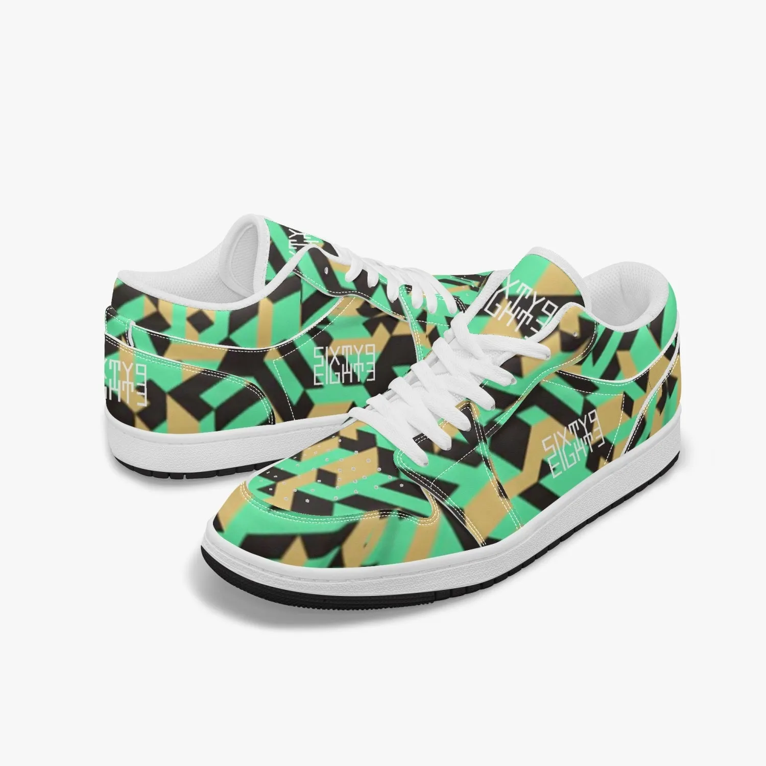 Sixty Eight 93 Logo White LJ15 SENTLT1 Shoes