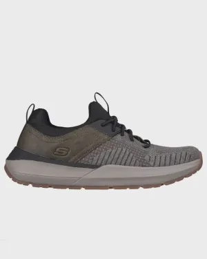 Skechers Neville Calhan Olive/Black Slip On Mens Shoe
