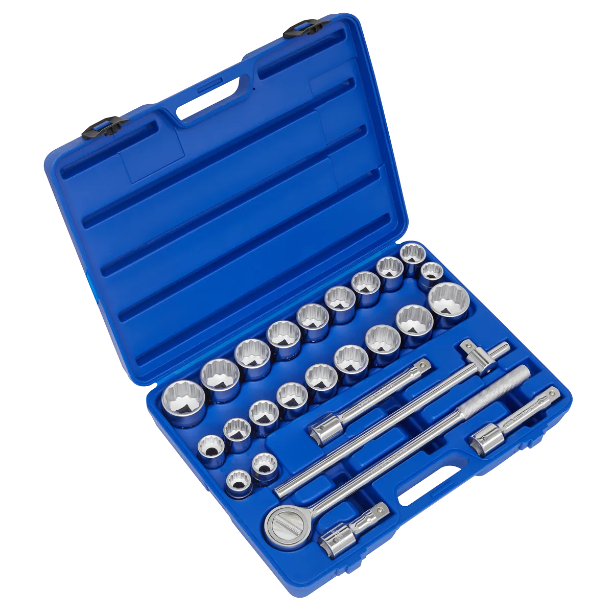 Socket Set 26pc 3/4"Sq Drive 12pt WallDrive¨ - DuoMetric¨