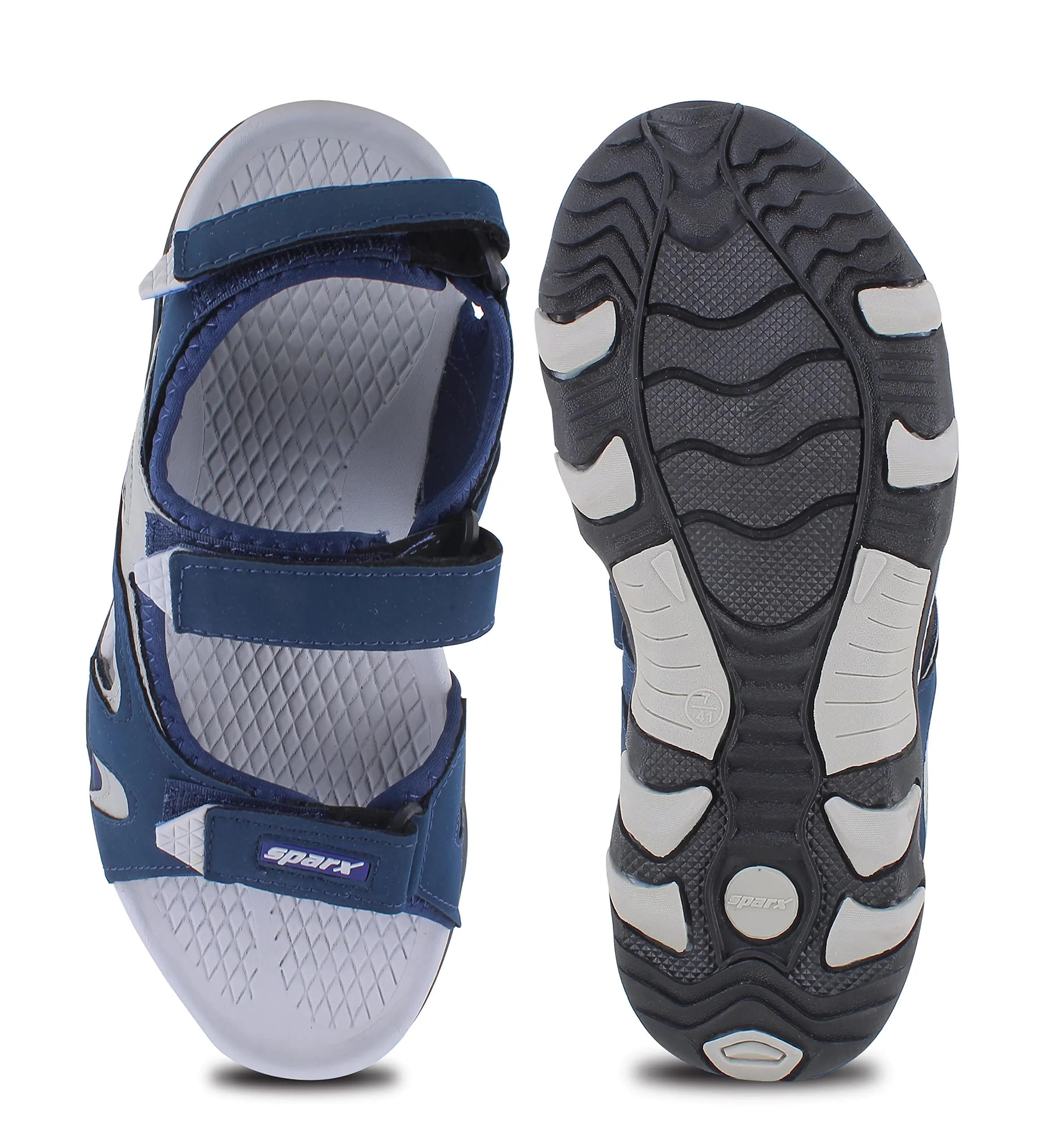 Sparx mens SS 453 | Latest, Daily Use, Stylish Floaters | Grey Sport Sandals 10 UK