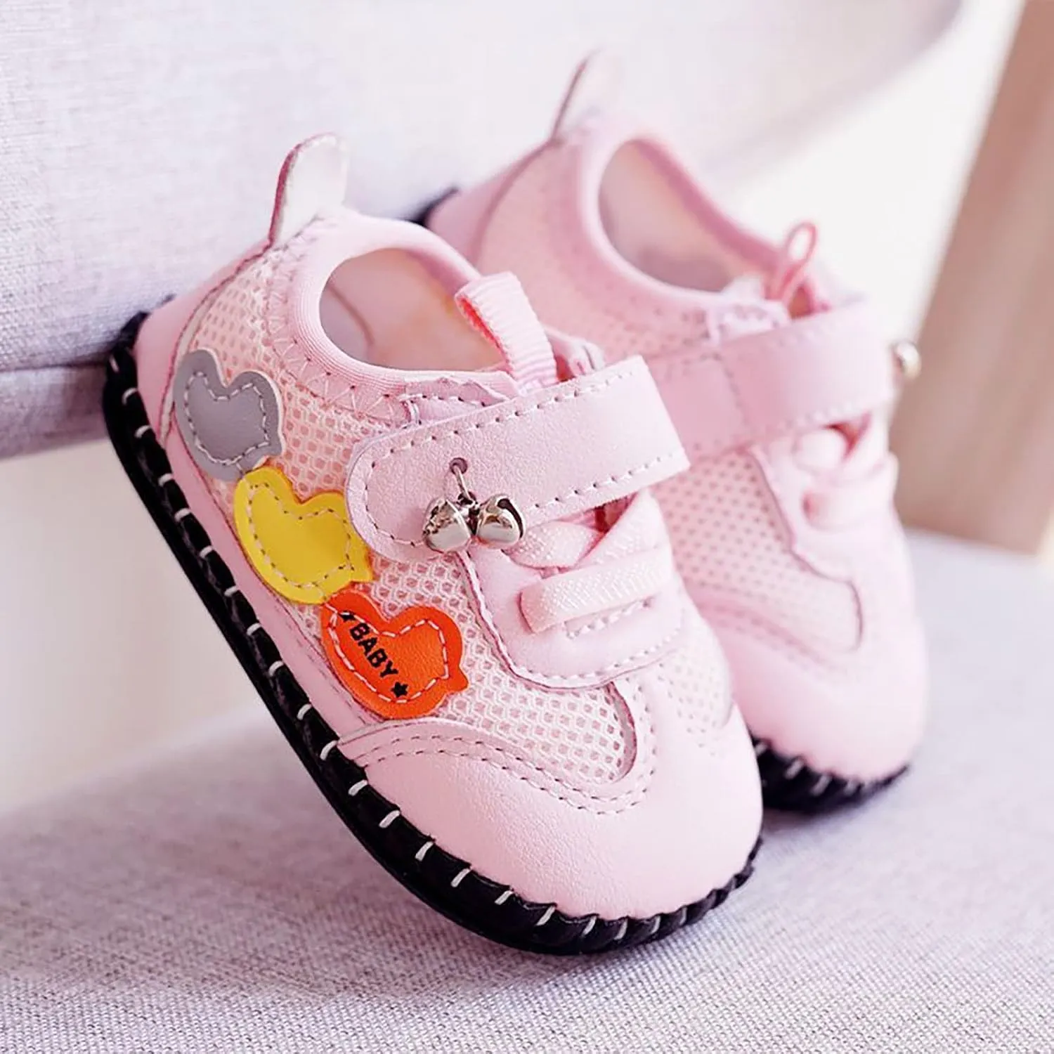 Toddler Boys Girls Cute Water Shoes Breathable Quick-Dry Mesh Sport Beach Sandals Lightweight Barefoot Beach Shoes
