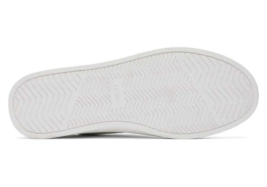TOMS Womens Kameron Lace-Up Trainers - White