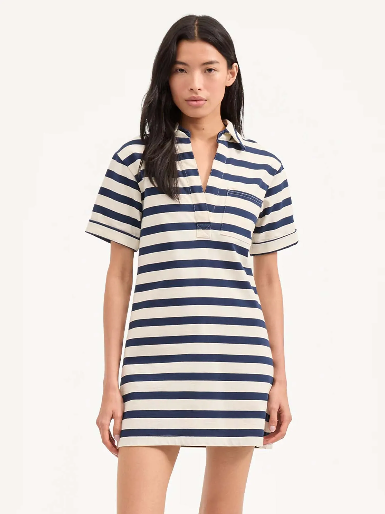 Veronica Beard Cayden Stripe Dress