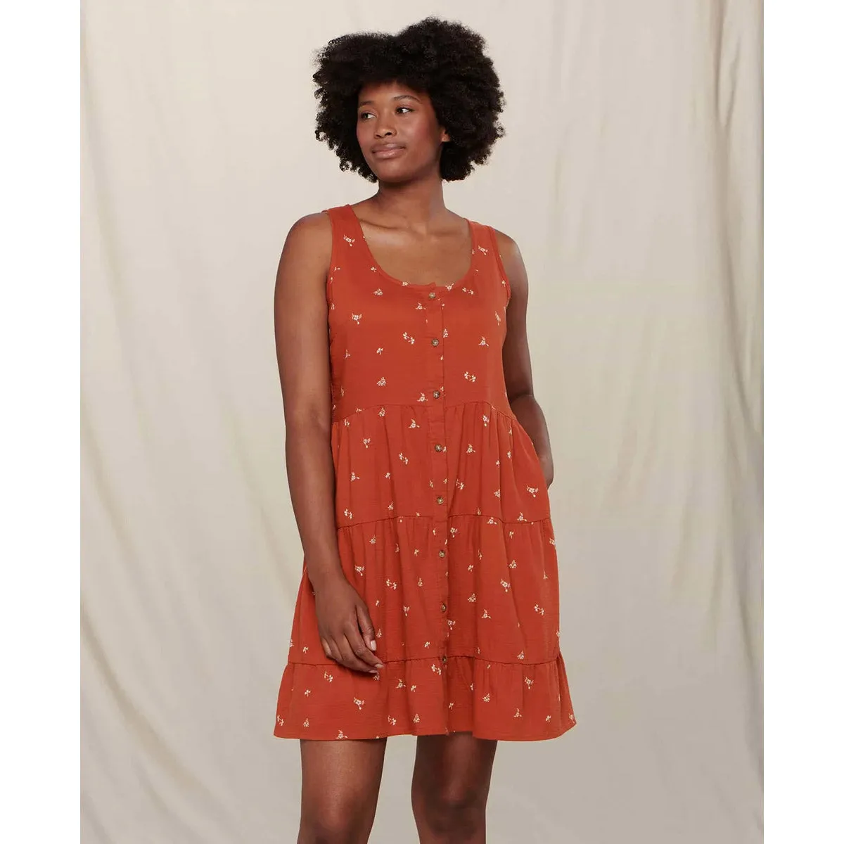 Women's Manzana Tiered Sleeveless Dress