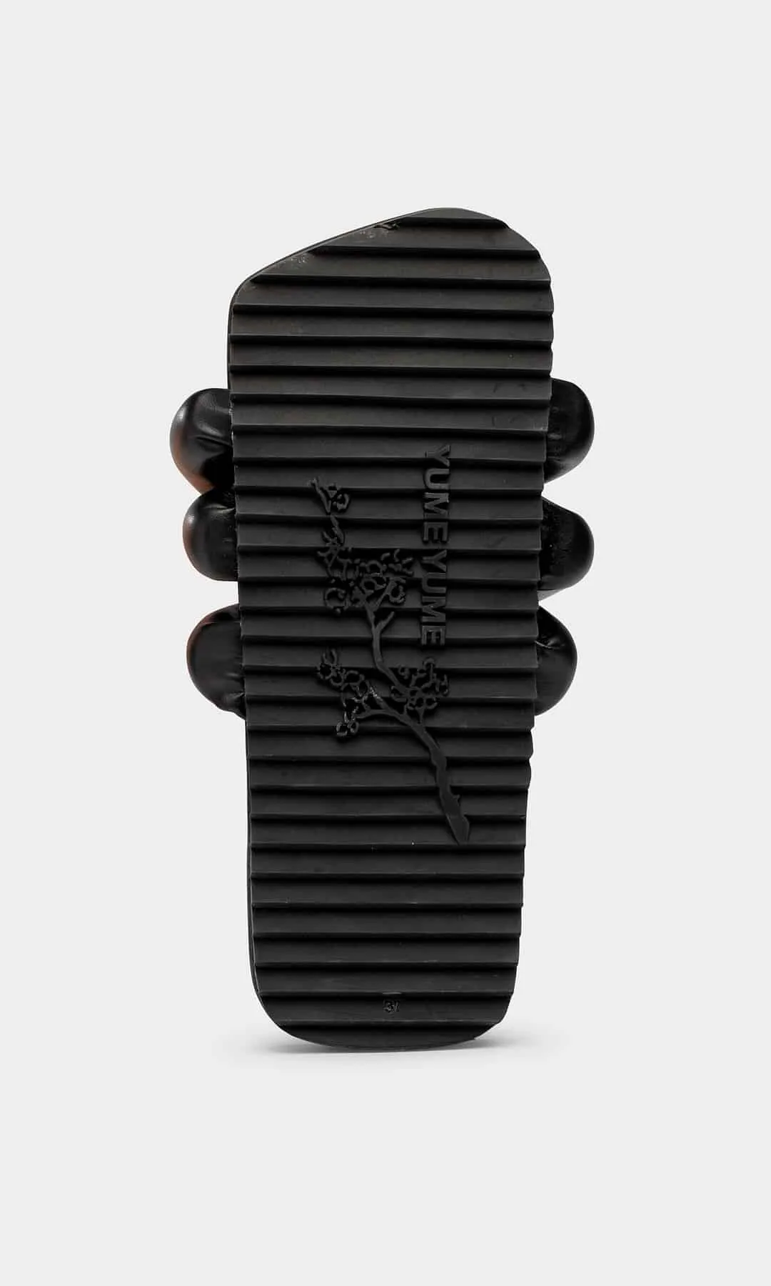 YUME YUME- Black TYRE SLIDE Sandals