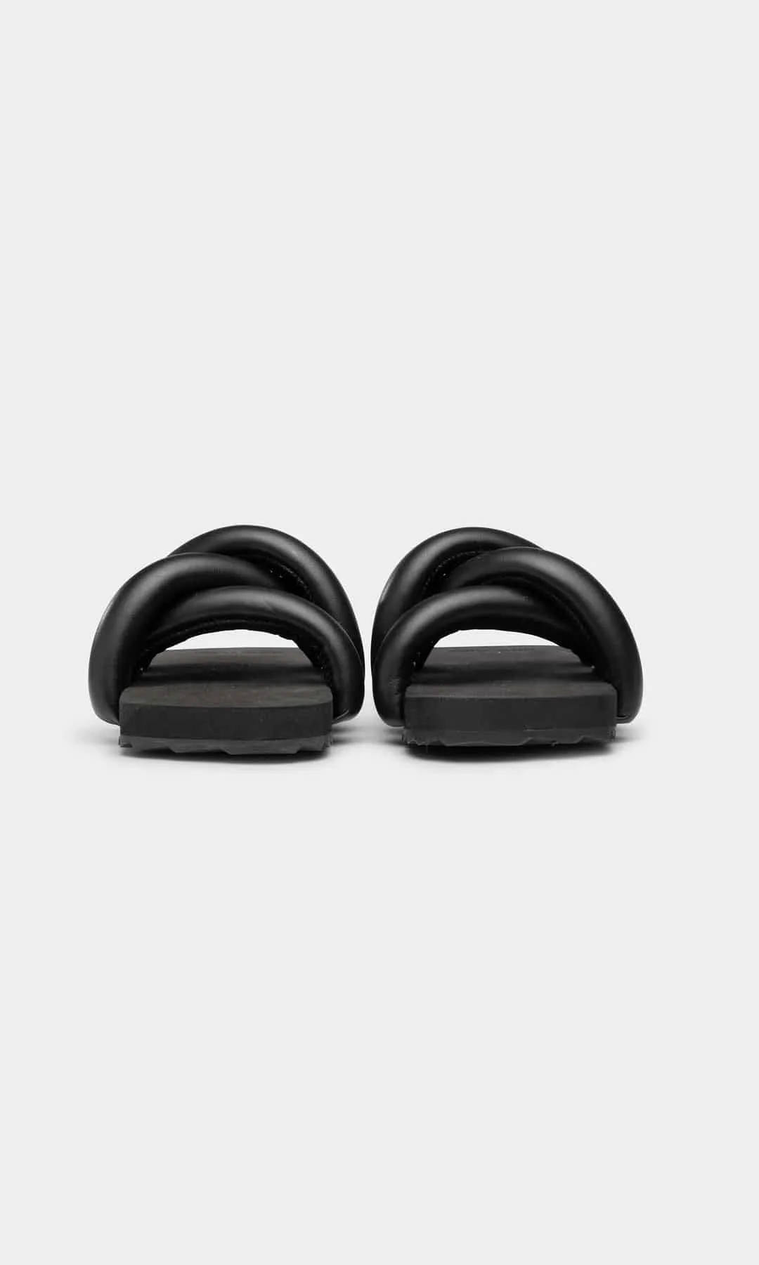 YUME YUME- Black TYRE SLIDE Sandals